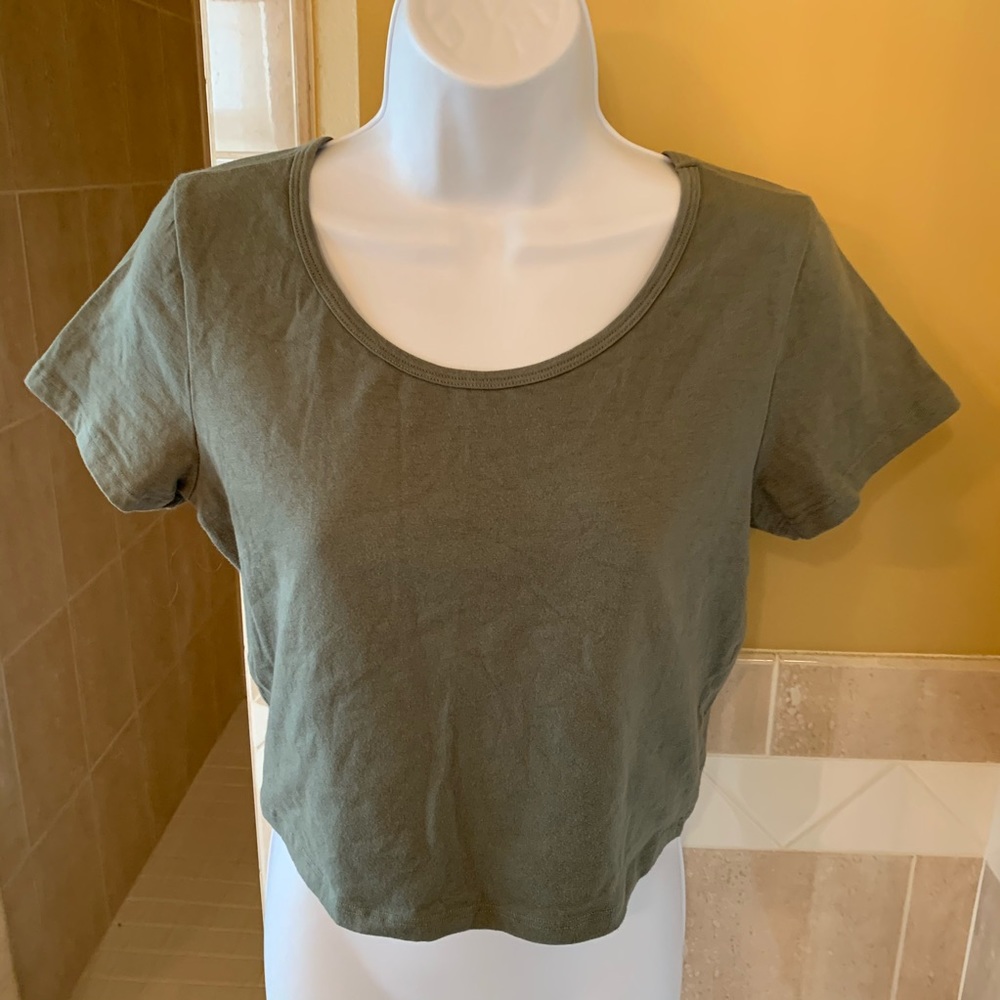 BP Green Crop Tee T-shirt